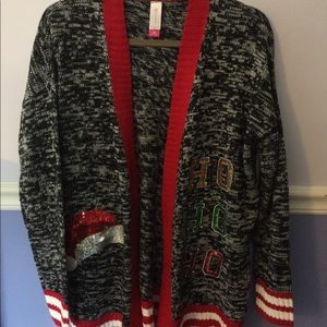 Ugly Christmas cardigan!